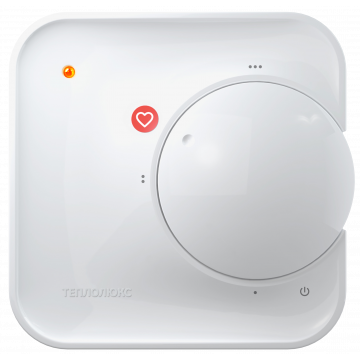 "ТЕПЛОЛЮКС" 510 Терморегулятор для теплого пола белый